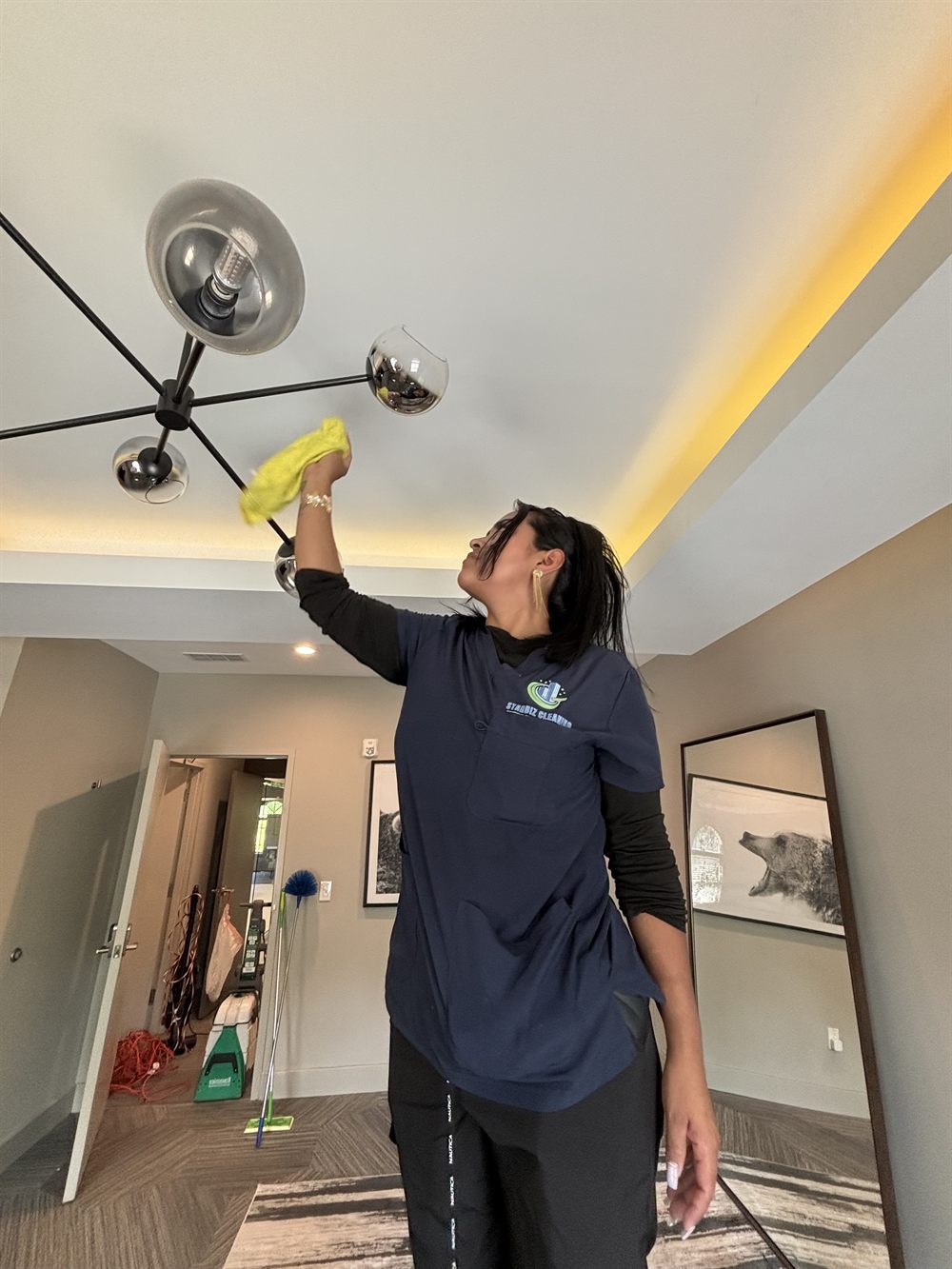Detailed care, ceiling to floor — Starbiz Cleaning, North Atlanta